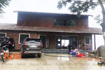 Lắp đặt cửa lưới chống muỗi và côn trùng cho Resort ở Pù Luông Thanh Hóa