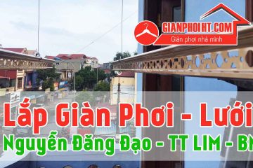 Lắp đặt giàn phơi tại thị trấn Lim –  tỉnh Bắc Ninh